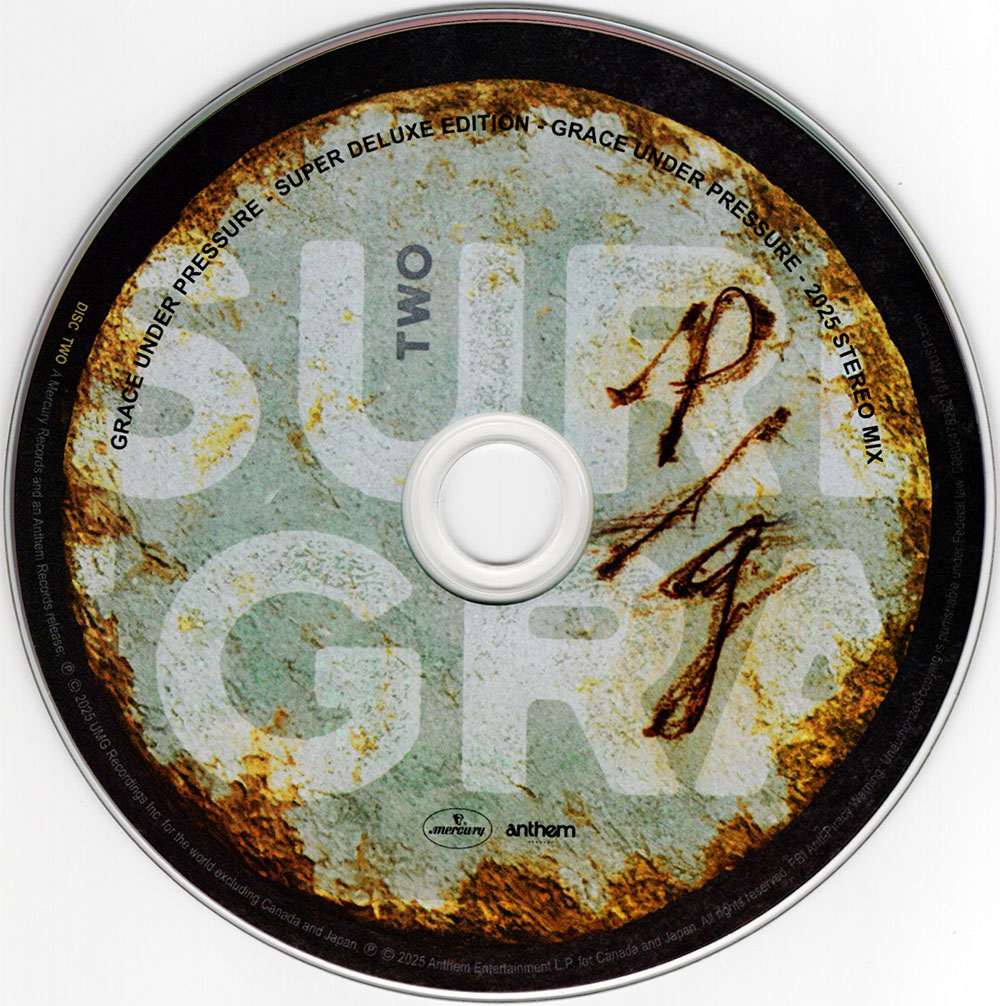 Rush: Grace Under Pressure Box Set