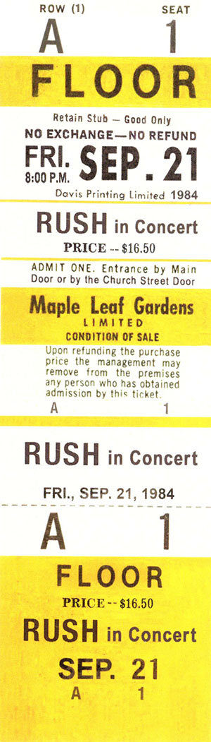 Rush: Grace Under Pressure Box Set