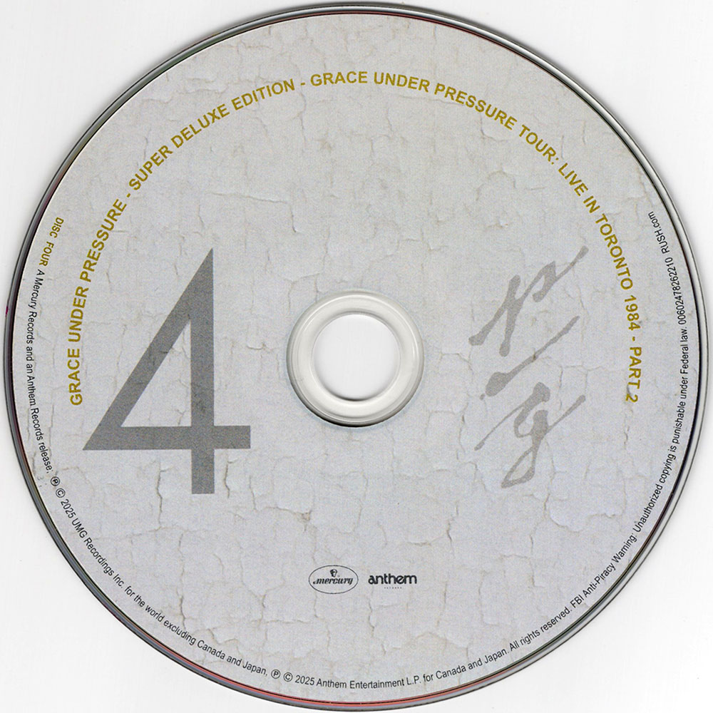 Rush: Grace Under Pressure Box Set