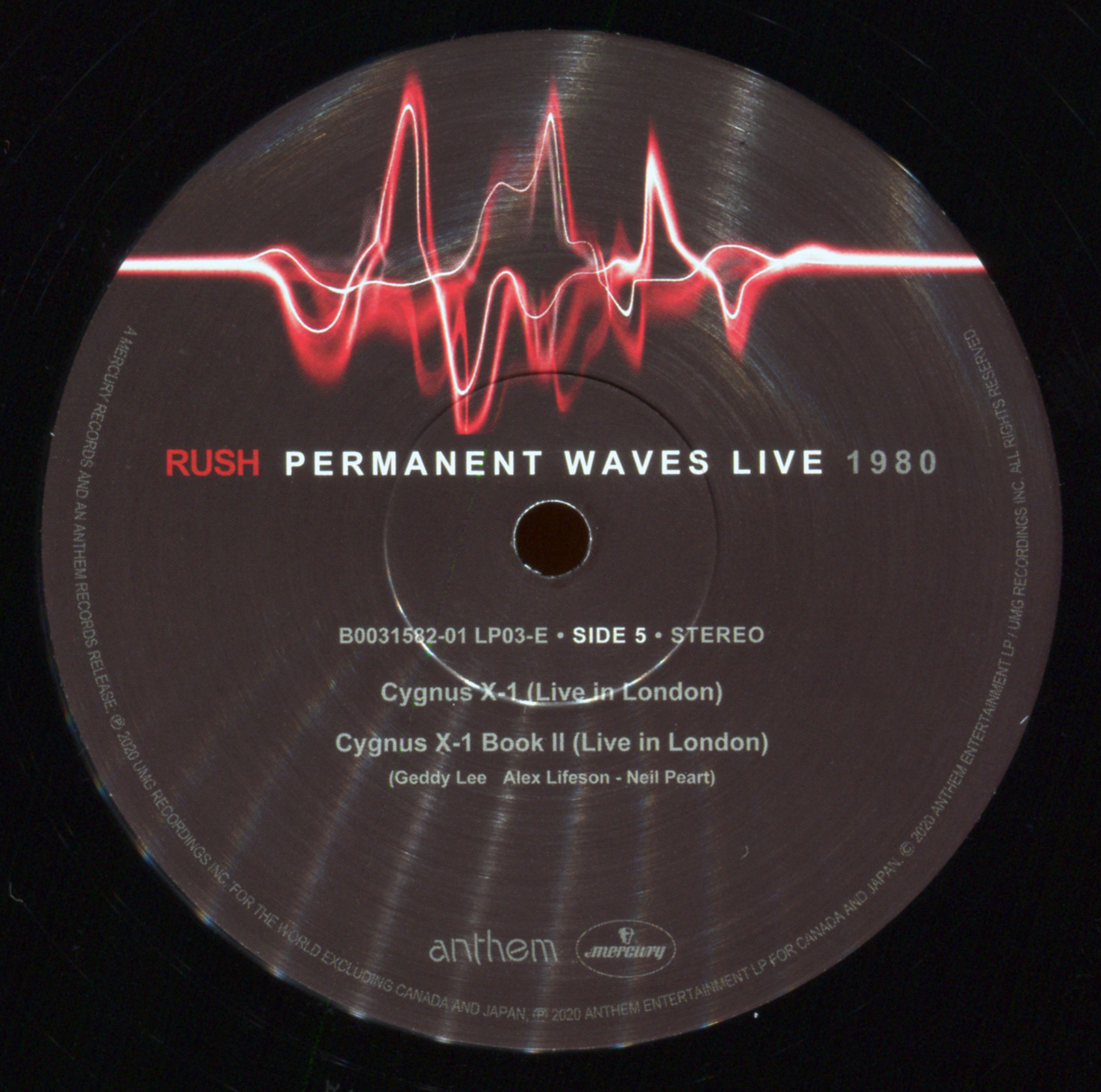 Rush - Permanent Waves. 40º Anniversary (ediciÓn Limitada) (3 Lp- Vinilo)