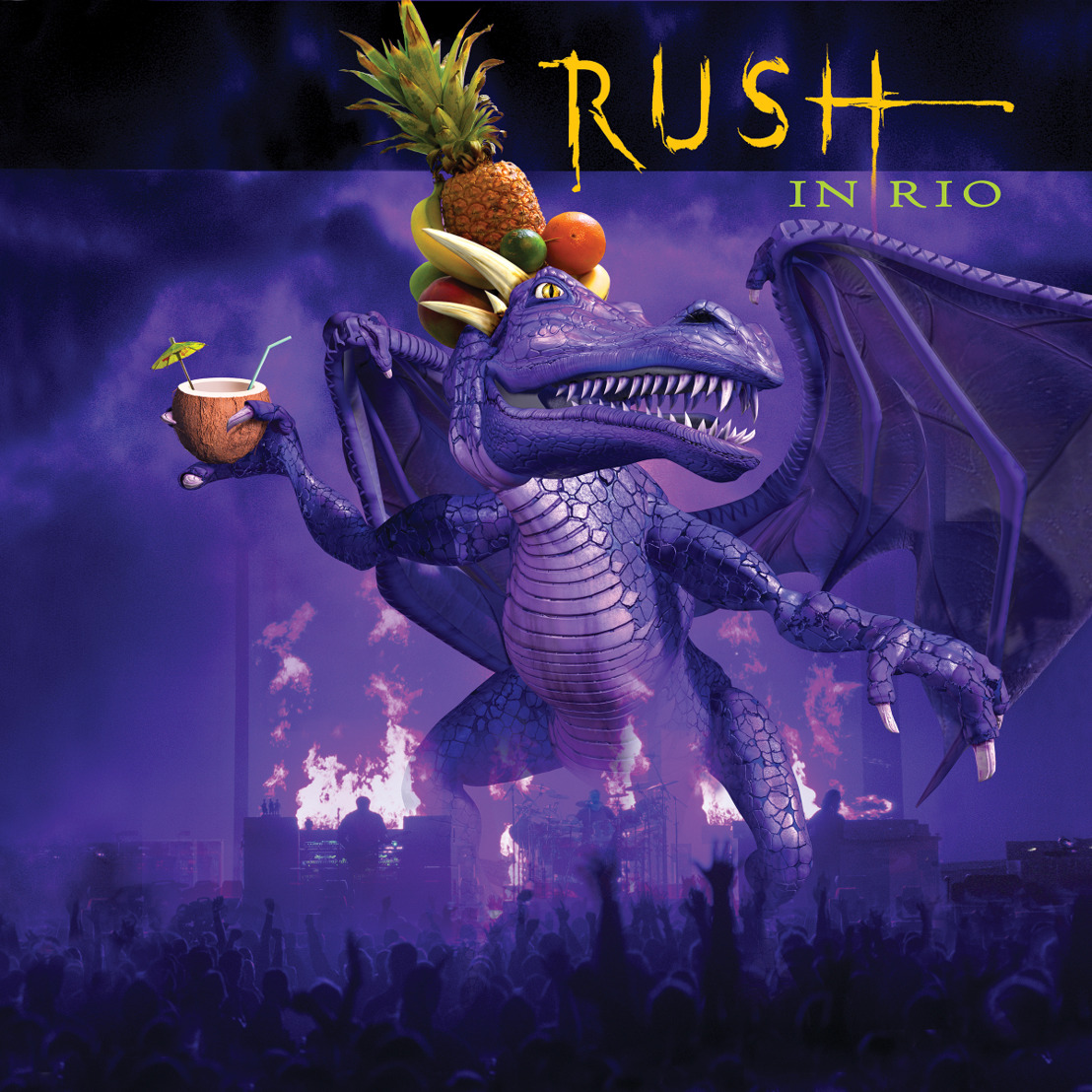 Rush in Rio Released on 180 Gram Vinyl. Package Includes New Liner Notes Essays and Photos