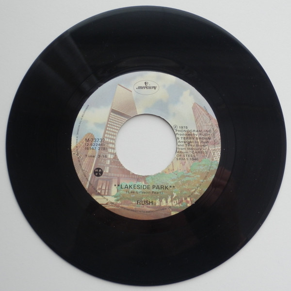 Rush: Lakeside Park / Bastille Day 45RPM Vinyl