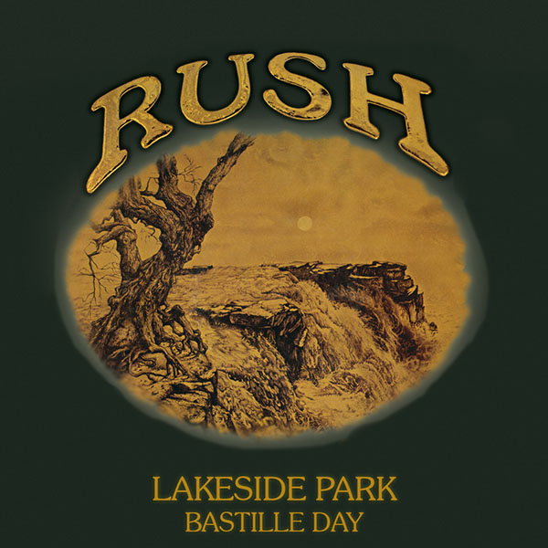 Rush Singles: Lakeside Park b/w Bastille Day 45RPM Vinyl - Liner