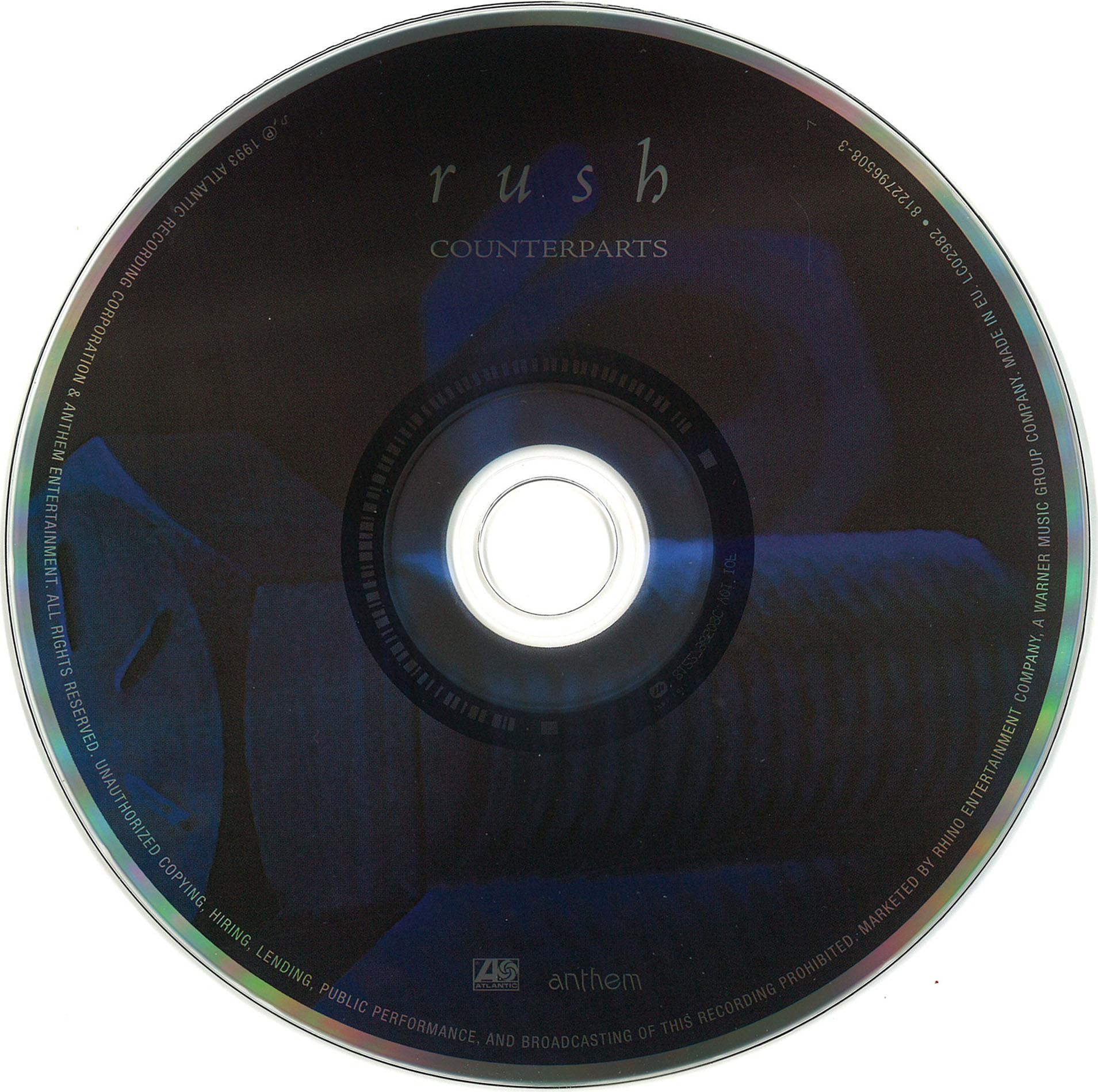 Rush: The Studio Albums 1989-2007 Box Set - Album Artwork