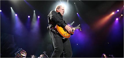 Alex Lifeson of Rush at Madison Square Garden - NYC