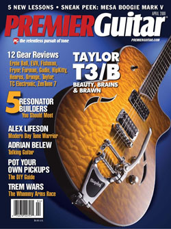 Premiere Guitar Interview with Alex Lifeson - March 2009