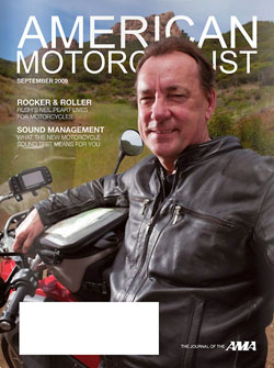 American Motorcyclist - September 2009 - Neil Peart