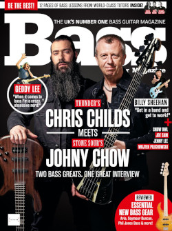 Geddy Reader - Bass Guitar Magazine - March 2019