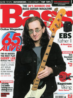 Bass Guitar Magazine April 2011: Geddy Lee: What a Rush!