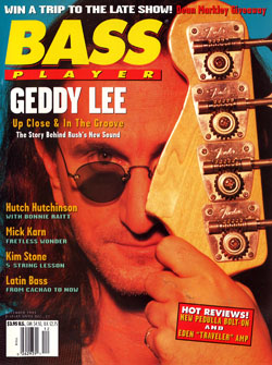 Bass Player Magazine - Geddy Lee - December 1993