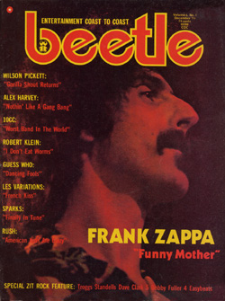 Beetle Magazine Article on Rush