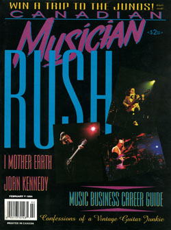 Canadian Musician Magazine - The Whole Is Greater Than The Sum Of Its Parts - An Interview with Neil Peart - February 1994