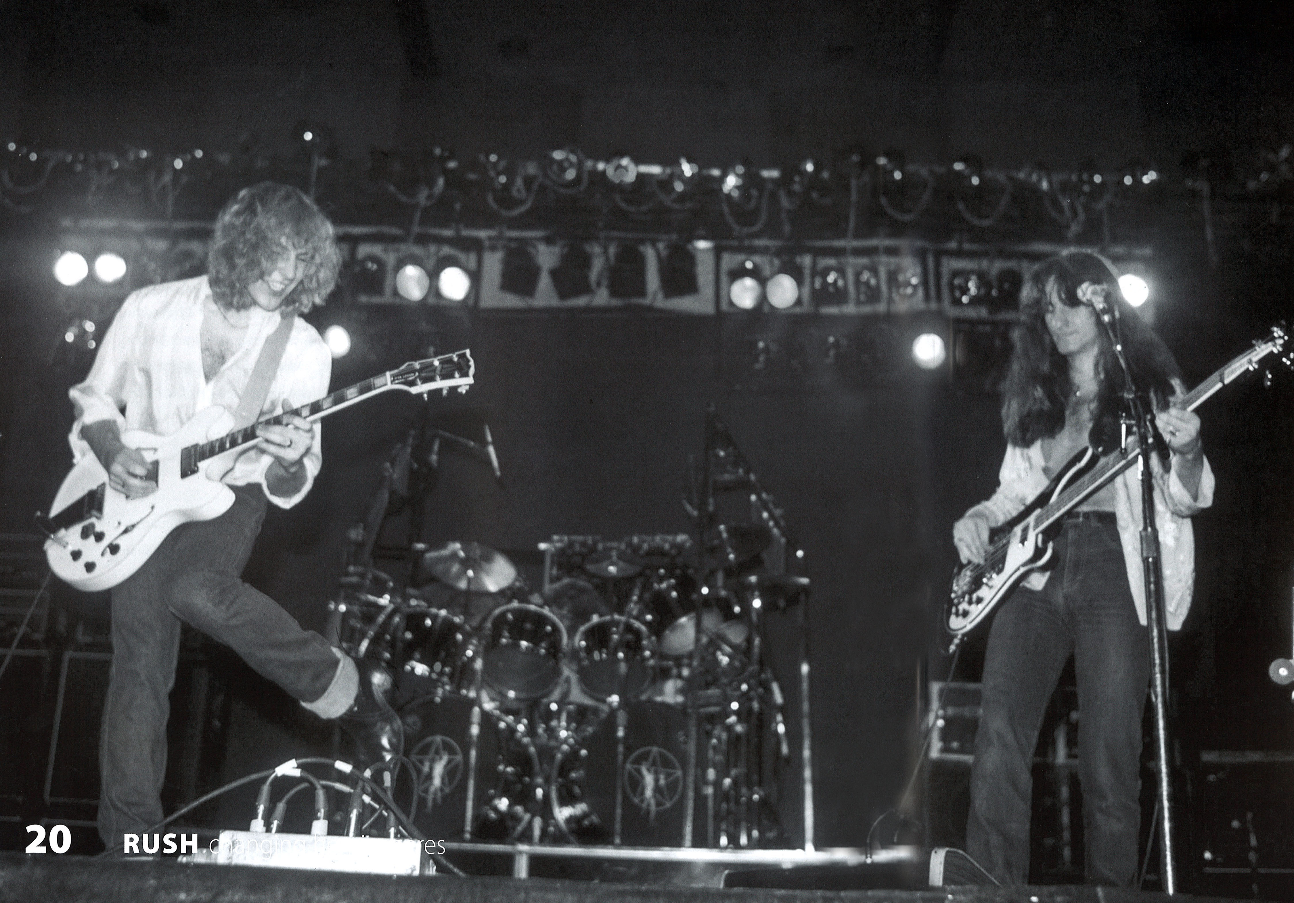 Geddy Lee Alex Lifeson.