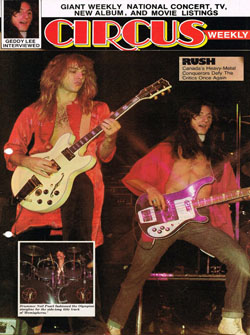 Rush's Music of the Spheres - Circus Magazine - December 5th, 1978