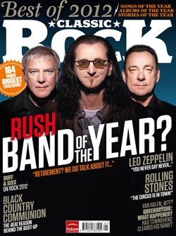 Rush: Band of the Year? - Classic Rock Magazine - January 2013