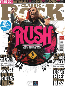 Classic Rock: Rush- The Masters of Prog Return - October 2004