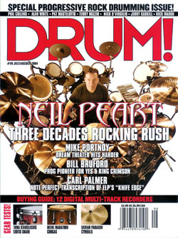 Drum! Magazine - Neil Peart: Progression Personified - July/August 2004