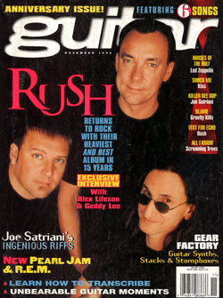 Guitar Magazine - November 1996 - Rush Hour