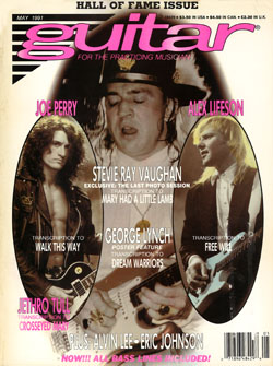 Guitar For The Practicing Musician - Alex Lifeson: The Art Of Preparation  - May 1991