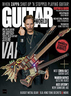 Alex Lifeson: All Axcess Pass - Guitar World Magazine - March 2022