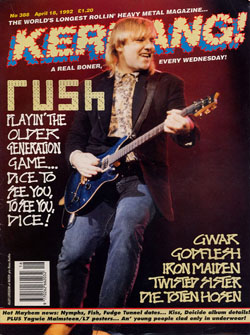 Roll Models - Kerrang! Magazine - April 1992