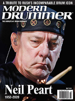 A Tribute to Rush's Incomparable Drum Icon: Neil Peart (1952-2020) - Modern Drummer Magazine - May 2020