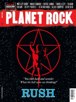 Rush Featured on the Cover of Planet Rock's April 2019 Issue. Articles Now Online.