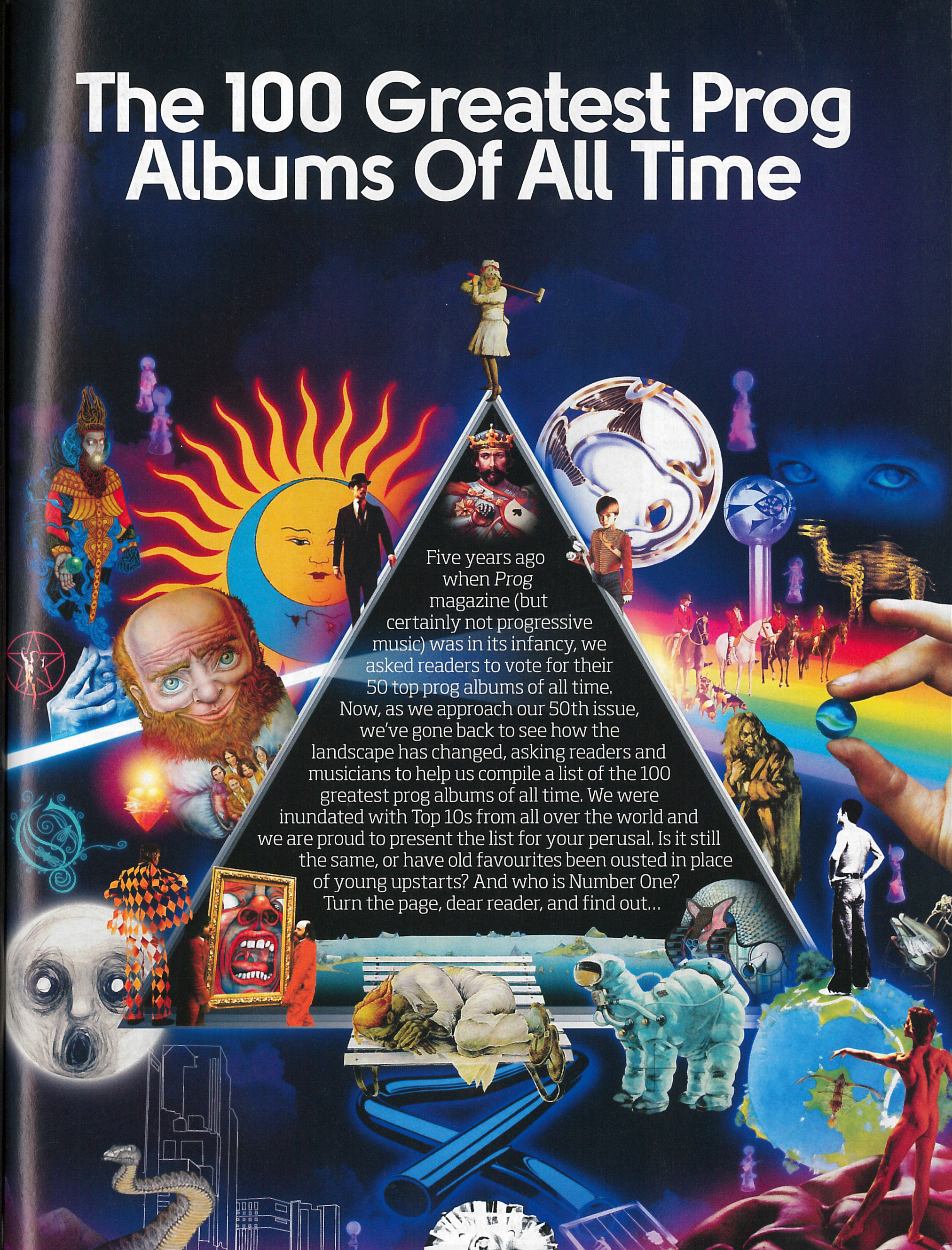 The 100 Greatest Prog Albums of All Time PROG Magazine August 2014