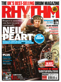 Rhythm Magazine - Neil Peart - August 2011