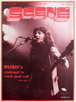 Rush's Concept is Rock and Roll - Scene Magazine - June 1976