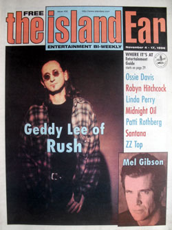 Geddy Lee: Driven - The Island Ear November 1996