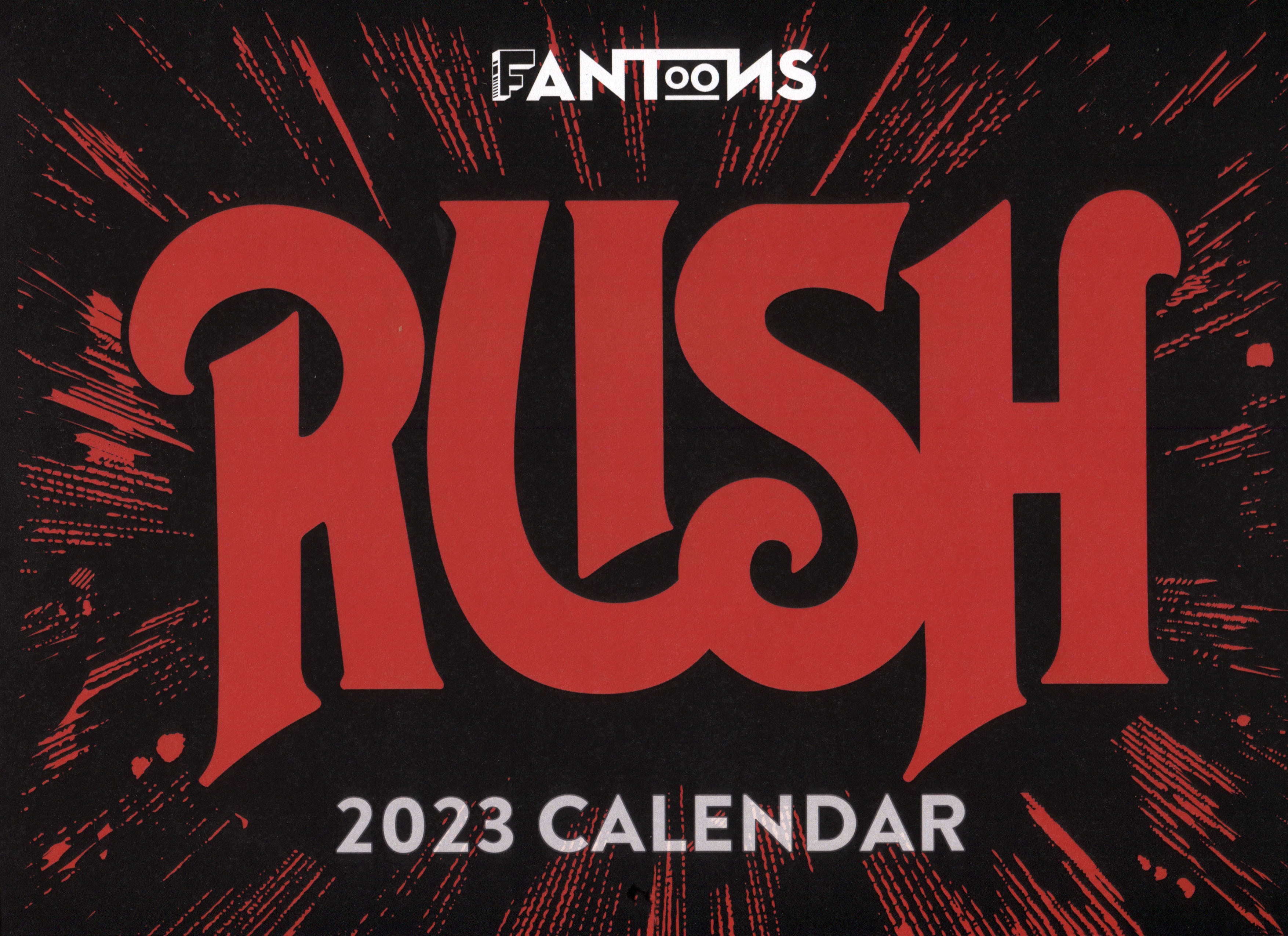 Rush 2023 Wall Calendar