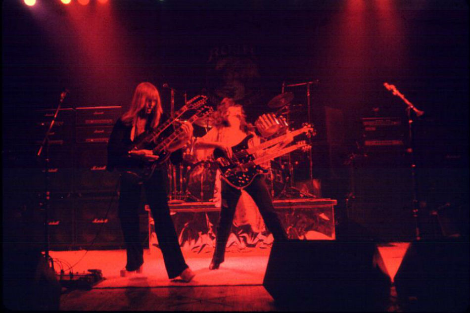 Rush 'All The World's a Stage' Tour Pictures -  Civic Auditorium - Amarillo, Texas - January 22nd, 1977