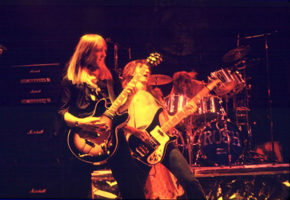 Rush 'All The World's a Stage' Tour Pictures -  Civic Auditorium - Amarillo, Texas - January 22nd, 1977