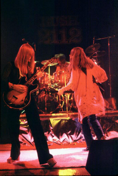 Rush 'All The World's a Stage' Tour Pictures -  Civic Auditorium - Amarillo, Texas - January 22nd, 1977