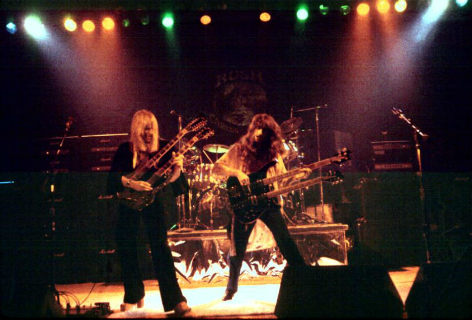 Rush 'All The World's a Stage' Tour Pictures -  Civic Auditorium - Amarillo, Texas - January 22nd, 1977