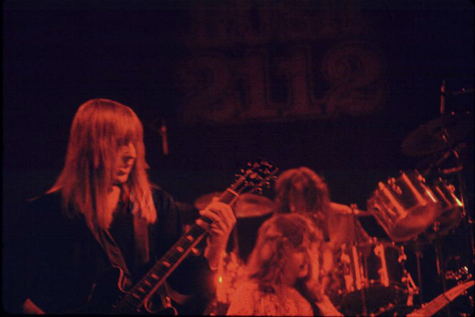 Rush 'All The World's a Stage' Tour Pictures -  Civic Auditorium - Amarillo, Texas - January 22nd, 1977