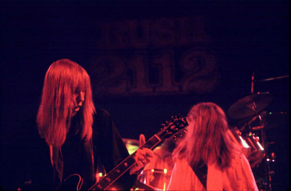 Rush 'All The World's a Stage' Tour Pictures -  Civic Auditorium - Amarillo, Texas - January 22nd, 1977