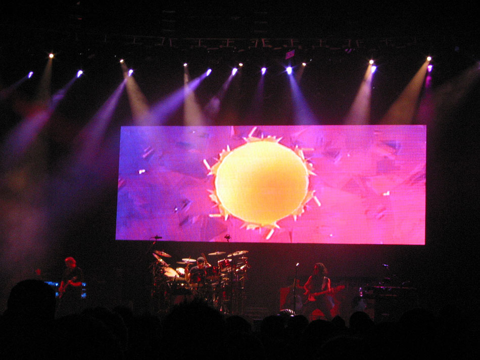 Rush 'Vapor Trails' Tour Pictures - Baltimore Arena - Baltimore, Maryland