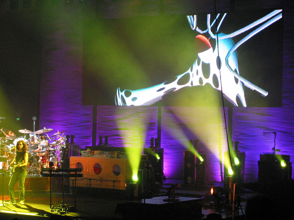 Rush 'Vapor Trails' Tour Pictures - Baltimore Arena - Baltimore, Maryland