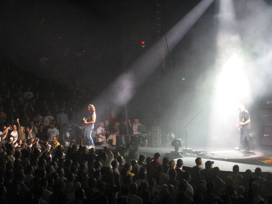 Rush 'Vapor Trails' Tour Pictures - Baltimore Arena - Baltimore, Maryland