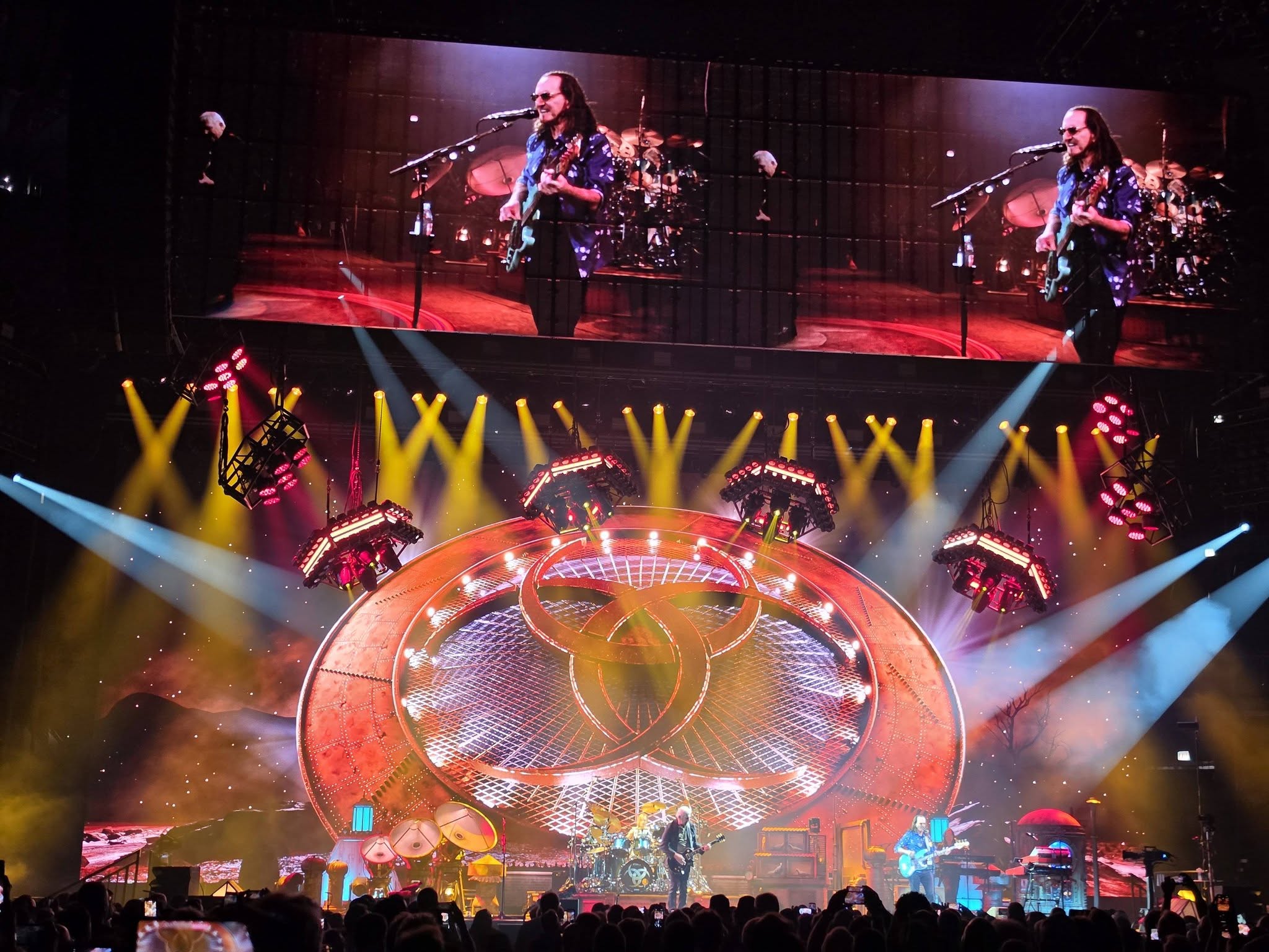 Rush 'Fifty Something' Tour Pictures - United Center - Chicago, Illinois - July 18th, 2026