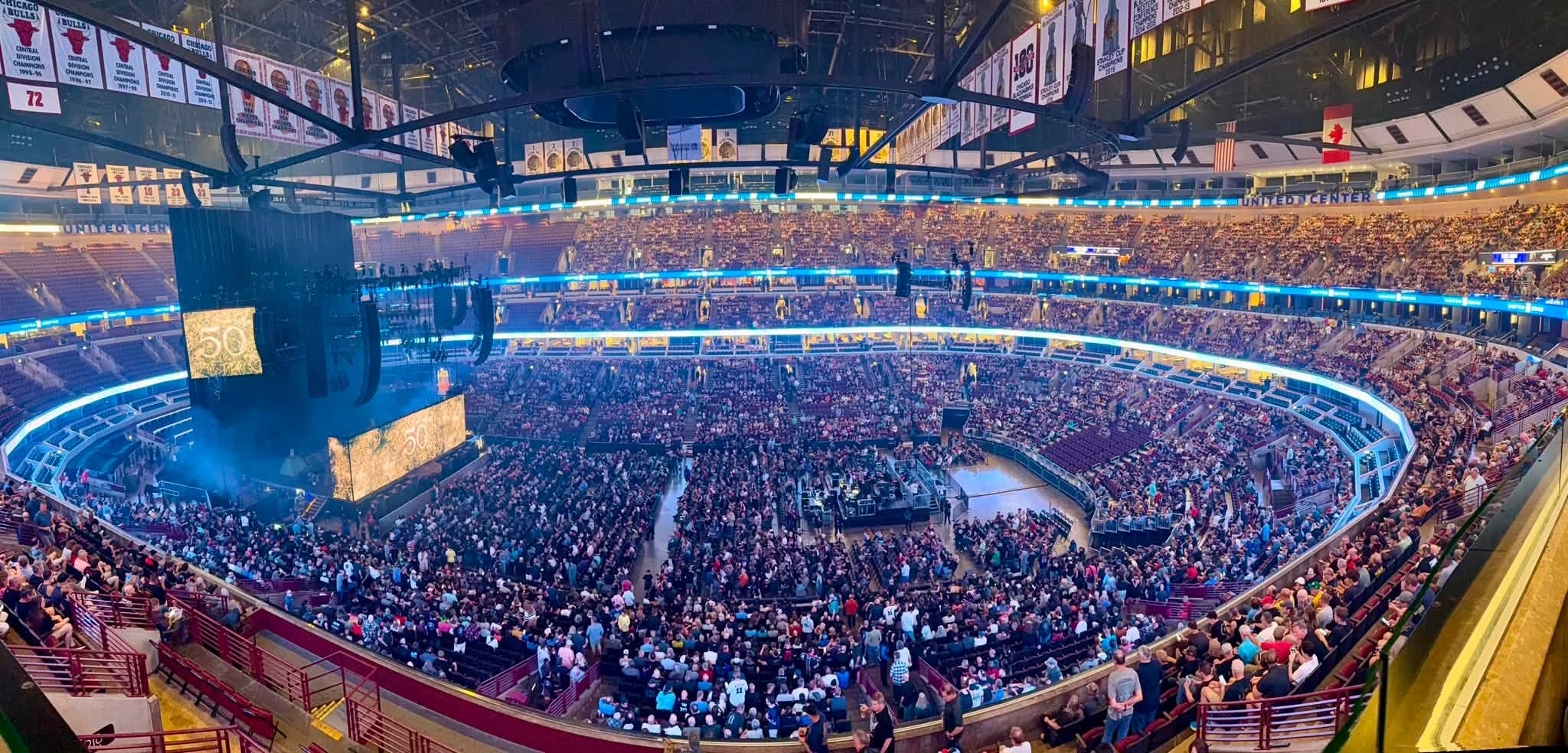Rush 'Fifty Something' Tour Pictures - United Center - Chicago, Illinois - July 20th, 2026
