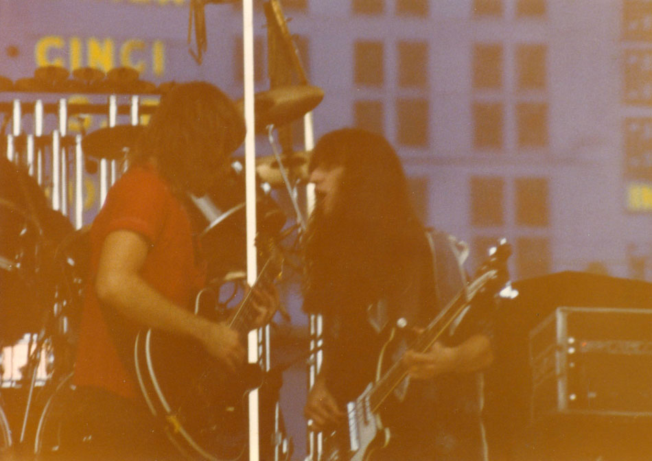 Rush 'Permanent Waves' Tour Pictures - Comiskey Park - Chicago, Illinois