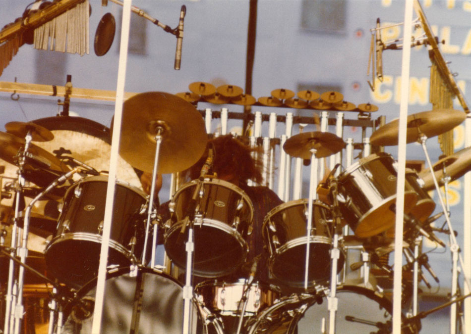 Rush 'Permanent Waves' Tour Pictures - Comiskey Park - Chicago, Illinois