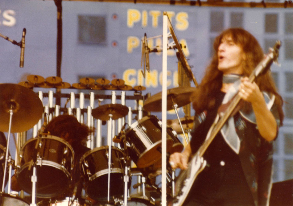 Rush 'Permanent Waves' Tour Pictures - Comiskey Park - Chicago, Illinois