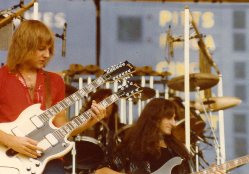 Rush 'Permanent Waves' Tour Pictures - Comiskey Park - Chicago, Illinois
