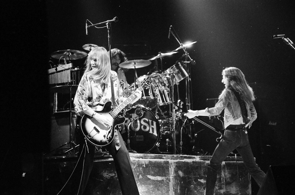 Rush 'All The World's a Stage' Tour Pictures - Auditorium Theatre - Chicago, Illinois - December 16th, 1976