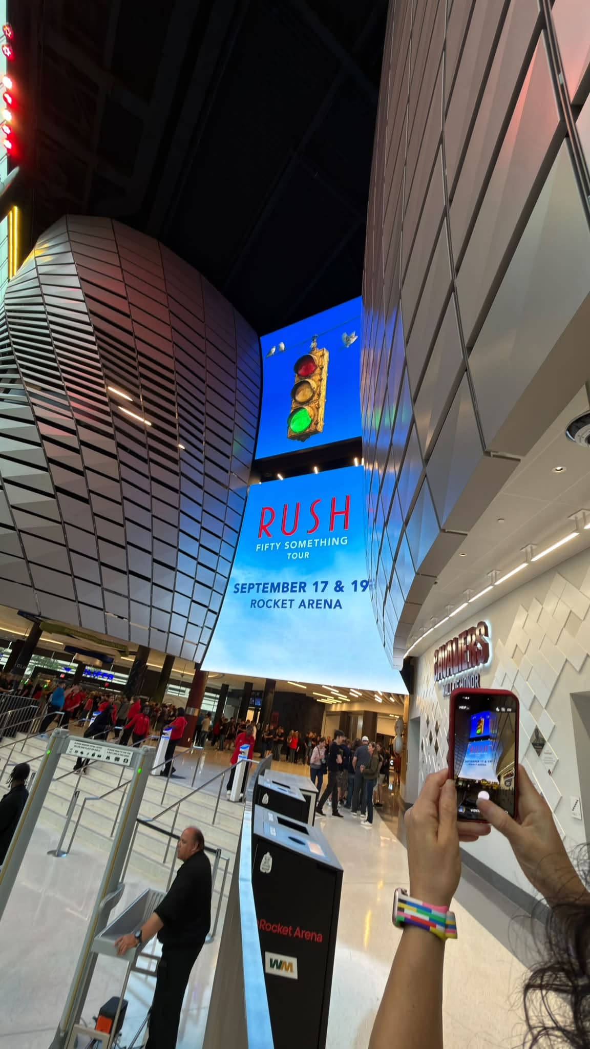 Rush 'Fifty Something' Tour Pictures - Rocket Arena - Cleveland, Ohio - September 17th, 2026