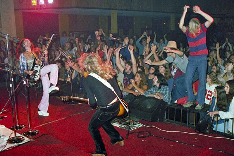 Rush Debut Album Tour Pictures - Agora Ballroom - Columbus, Ohio 09/25/1974